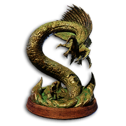 Bronze Alpha Sandworm Statue