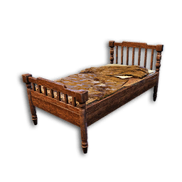 Carved Wood Bed