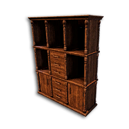 Carved Wood Cabinet