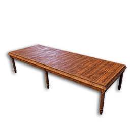 Carved Wood Large Table