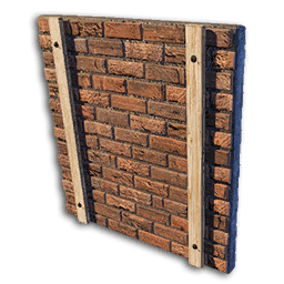 Clay Brick Wall