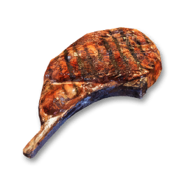 Cooked Giant Steak