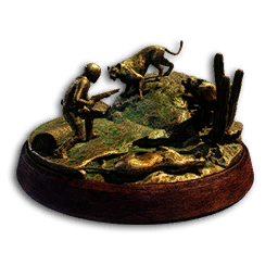 Bronze Cougar Statue