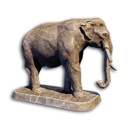 Stone Elephant Statue