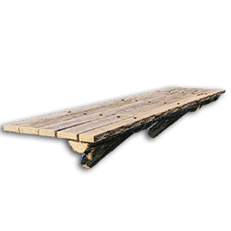 Wood Walkway Fortification