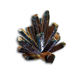 Copper Cluster Lamp