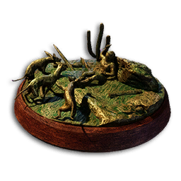 Bronze Hyena Statue
