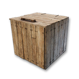 Small Interior Wood Crate