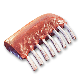 Raw Gamey Meat