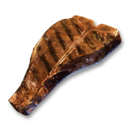 Cooked Fatty T-Bone