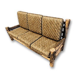 Rustic 3-Seater Couch