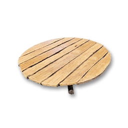 Rustic Round Table