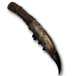 Black Wolf Throwing Knife