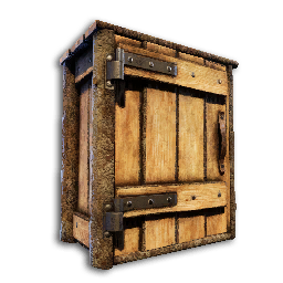 Small Wood Cupboard