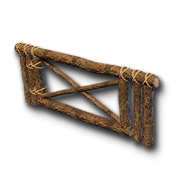 Wood Railing Gate