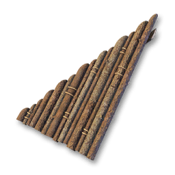 Wood Roof Corner