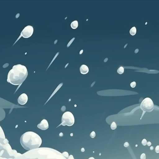 Hail Peltering