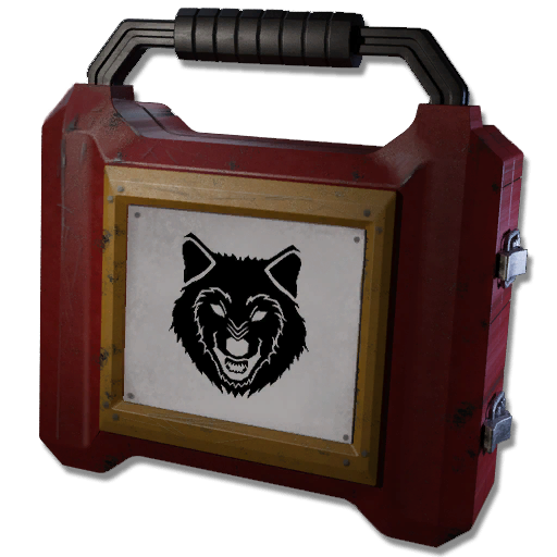 Black Wolf Wounding Attachment