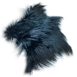 Black Wolf Fur