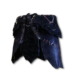 Black Wolf Legs Armor