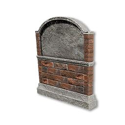 Small Clay Brick Sign