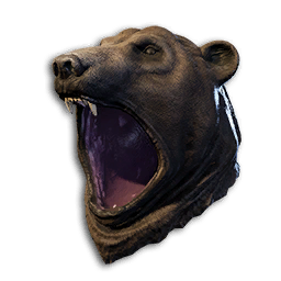 Brown Bear Head Armor