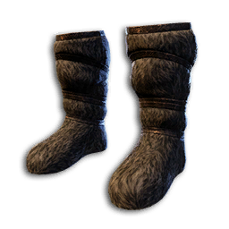 Brown Bear Feet Armor