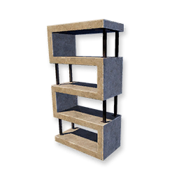 Brutalist Bookshelf