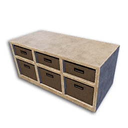 Brutalist Dresser