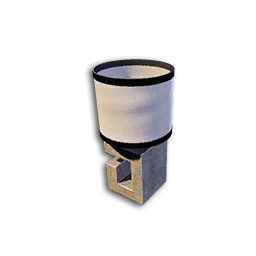 Brutalist Square Lamp