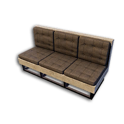Brutalist 3-Seater Couch