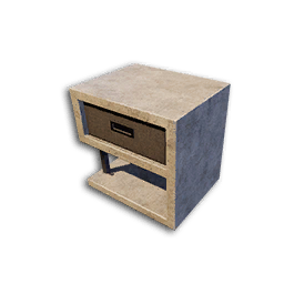 Brutalist Nightstand