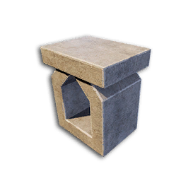 Brutalist Stool
