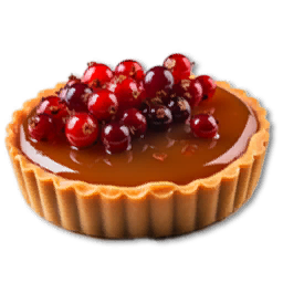 Caramel Berry Tart
