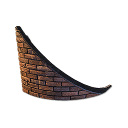 Clay Brick Curved Wall Angles