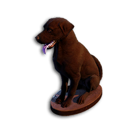 Chocolate Labrador Trophy