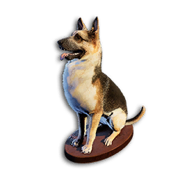 Panda German Shepherd Trophy