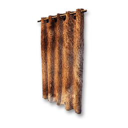 Fur Curtain Door
