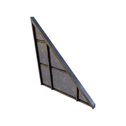 Reinforced Glass Wall Angled