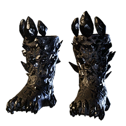 Heavy Obsidian Feet Armor