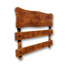 Wooden Weapon Rack (Double)