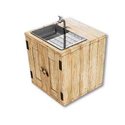 Plumbed Sink