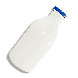 Glass Milk Bottle