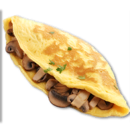 Mushroom Omlette
