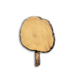 Round Rustic Sign