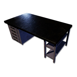 Battered Lab Desk