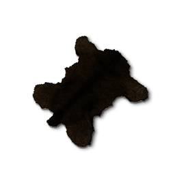 Black Wolf Rug