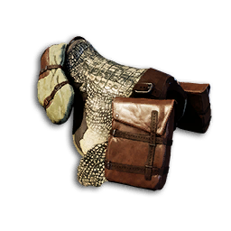 Crocodile Skin Saddle