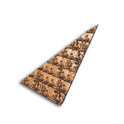 Scoria Brick Roof Corner