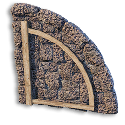 Scoria Wall/Roof Curved